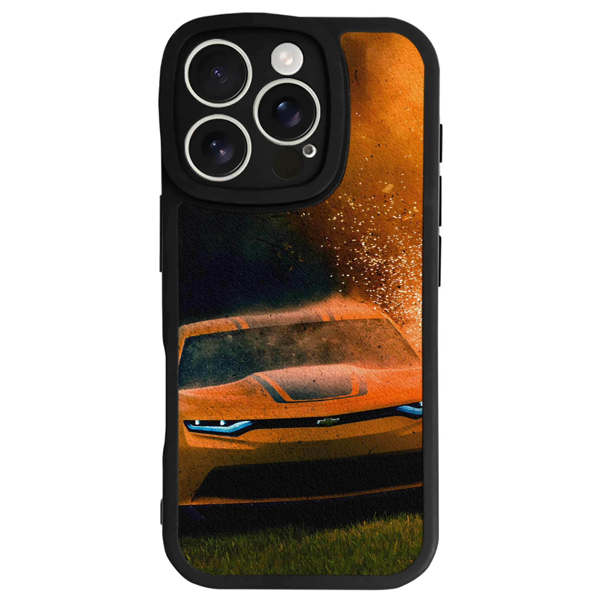 （画像用） Transformers トランスフォーマー 【iPhone 16シリーズ対応】シリコンスマホケース（レザー調） 材質：シリコン